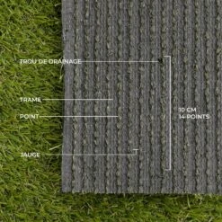 Gazon Synthétique 25mm -Meubles Boutique AG25MID1X4SSG 05