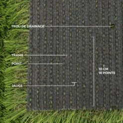 Gazon Synthétique 40mm -Meubles Boutique AG40DLX1X4ELG 05
