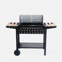 Barbecue Charbon -Meubles Boutique BBQ808WD 02