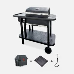 Barbecue Charbon Allumage Rapide + Accessoires