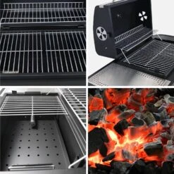 Barbecue Charbon Allumage Rapide + Accessoires -Meubles Boutique BBQSNG1 03
