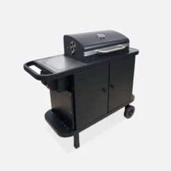 Barbecue Charbon Connecté, Allumage Rapide + Accessoires 9 Barbecue Charbon Connecté, Allumage Rapide + Accessoires -Meubles Boutique BBQSNG2BT 02