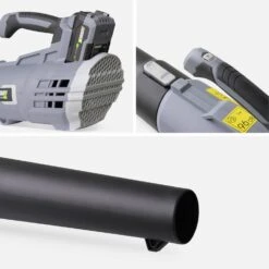 Souffleur De Feuilles à Batterie 20V 4 Vitesses -Meubles Boutique BLO35BAT20V4 04