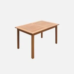 Table De Jardin Extensible Bois 6 à 8 Places -Meubles Boutique EC180R6 03