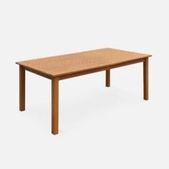Table De Jardin Extensible Bois 8 à 10 Places -Meubles Boutique EC240R8 03
