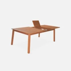 Table De Jardin Extensible Bois 12 Places -Meubles Boutique EC300R10 02
