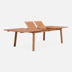 Table De Jardin Extensible Bois 12 Places -Meubles Boutique EC300R10 03