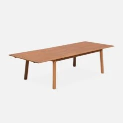 Table De Jardin Extensible Bois 12 Places -Meubles Boutique EC300R10 05
