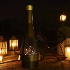 Brasero Cheminée D'extérieur -Meubles Boutique FPLF107BK 06