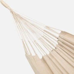 Toile De Hamac Polycoton 220 X 140 Cm Couleur : Ecru -Meubles Boutique HAMCOL220NAT 02