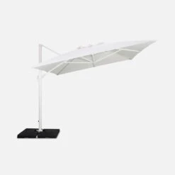 Parasol Déporté Rectangulaire 3x4 M -Meubles Boutique HU3X4WH 04