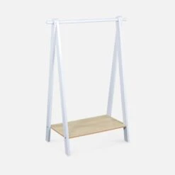 Penderie Enfant Bois Massif 7 Penderie Enfant Bois Massif -Meubles Boutique IKSCANDICR 01