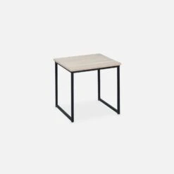 Table Basse Gigogne Encastrable Métal Et Effet Bois (lot De 2) 12 Table Basse Gigogne Encastrable Métal Et Effet Bois (lot De 2) -Meubles Boutique ILFCTLX2BN 04