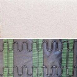 Canapé Banquette 2 Places Tissu Bouclette, Pieds Bois -Meubles Boutique ISKACLS2BOUCL 04