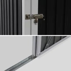 Abri De Jardin Métal 1,36m² -Meubles Boutique MS127GY 04