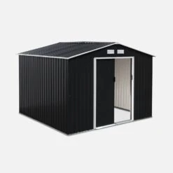 Abri De Jardin Métal 7,06m² -Meubles Boutique MS706GY 03