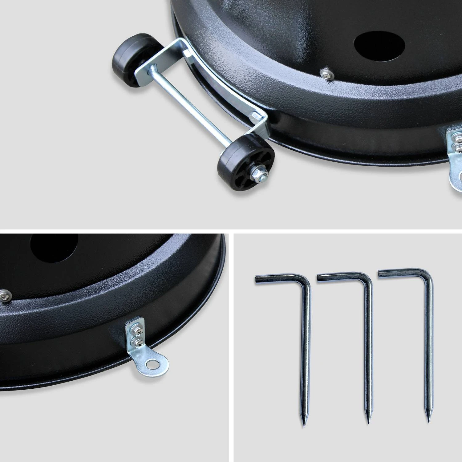 Parasol Chauffant Gaz 12,5kW Avec Housse De Protection Couleur : Noir 6 Parasol Chauffant Gaz 12,5kW Avec Housse De Protection Couleur : Noir – Image 6