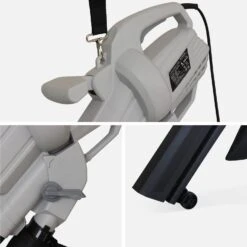 Aspirateur/ Souffleur/ Broyeur électrique 3000W -Meubles Boutique VACJ3000WAC 03