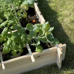 Carré Potager En Bois 90 X 90cm -Meubles Boutique VG90 07