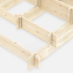 Carré Potager En Bois, 5 étages Et 5 Compartiments -Meubles Boutique VGSTEP93 03
