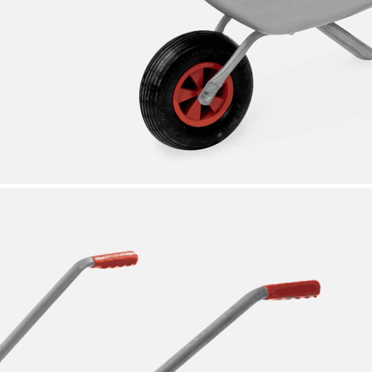 Brouette Manuelle, 80L 1 Roue 2 Brouette Manuelle, 80L 1 Roue – Image 2