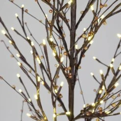 Arbre Lumineux De 180 Cm, 200 Leds Intérieur/extérieur -Meubles Boutique XMASTT180BNWH 03