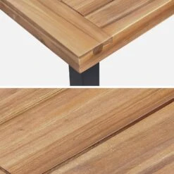 Table Intérieur / Extérieur Bois Et Métal + 4 Chaises En Corde Empilables Couleur : Beige 12 Table Intérieur / Extérieur Bois Et Métal + 4 Chaises En Corde Empilables Couleur : Beige -Meubles Boutique ac150kd4rpbg c51b8114bb265a2f41c6c2b6adb2b7cf