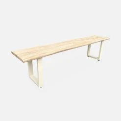 Table De Jardin 6 Places En Bois Avec Bancs Couleur : Ivoire 12 Table De Jardin 6 Places En Bois Avec Bancs Couleur : Ivoire -Meubles Boutique ac180setivose 094dc20e3a98f79160074dfa125bf8de