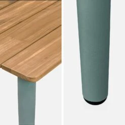 Table De Jardin Bois Et Métal 8 Places Couleur : Savane 11 Table De Jardin Bois Et Métal 8 Places Couleur : Savane -Meubles Boutique ackd200rsav 781551f8520e974896de387a8f030a1d