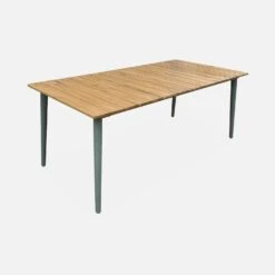 Table De Jardin Bois Et Métal 8 Places Couleur : Savane 8 Table De Jardin Bois Et Métal 8 Places Couleur : Savane -Meubles Boutique ackd200rsav 8c64c20061ed9d959ce2ee53953834b7