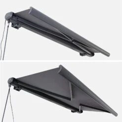 Store Banne électrique 3x2,5m Couleur : Gris -Meubles Boutique awa3x25fcgy 7bb006c8c5643be74af52df14bbfaba5