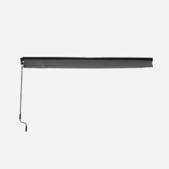 Store Banne Manuel 3x2m Couleur : Gris -Meubles Boutique awm3x2kdgy b07fd4da1ffd46f988cca272cb8c937c