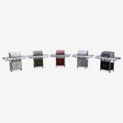 Barbecue Gaz 4 Brûleurs Dont 1 Feu Latéral Couleur : Noir -Meubles Boutique bbq3593bk 3baa2147033e1c06d8555193f89935f0