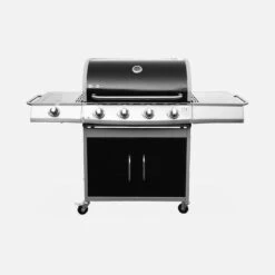 Barbecue Gaz 5 Brûleurs Dont 1 Feu Latéral Couleur : Noir 11 Barbecue Gaz 5 Brûleurs Dont 1 Feu Latéral Couleur : Noir -Meubles Boutique bbq3594bk 316f8c8b6af5be4c3bcf158eb9a54162