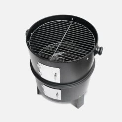 Barbecue Fumoir Charbon De Bois Ø38cm 11 Barbecue Fumoir Charbon De Bois Ø38cm -Meubles Boutique bbqsmk80bk 56d2eb592c5e074bf1178ac3cbf1ed93