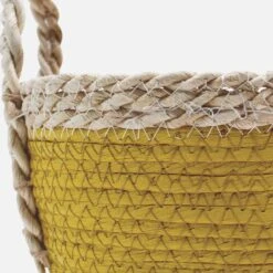 Lot De 3 Paniers Cache Pots Couleur : Jaune -Meubles Boutique bfpx3yel dea8791cc5b85dc67dfad1c7a6f8eddb