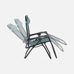 Fauteuil Relax Pliable Multi Positions Textilène (lot De 2) Couleur : Émeraude 10 Fauteuil Relax Pliable Multi Positions Textilène (lot De 2) Couleur : Émeraude -Meubles Boutique campchrx2em ec721e915241108cc5020cb7f29e63d5
