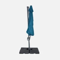 Parasol Déporté Rond Ø 350cm Couleur : Bleu Canard -Meubles Boutique cdukd350bd 38b9b8999dfc9887e7b01925dd2a9aa1