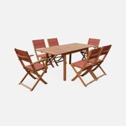 Table De Jardin Extensible Bois 6 à 8 Places -Meubles Boutique ec180r6 1fb97e15e238178de0d6e057c28510ca