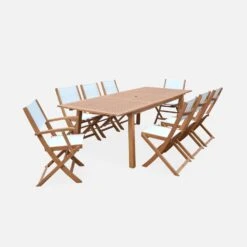 Table De Jardin Extensible Bois 8 à 10 Places -Meubles Boutique ec240r8 6fff365ead8b026ce71c2caa7b760fa0