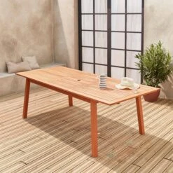 Table De Jardin Extensible Bois 8 à 10 Places -Meubles Boutique ec240r8 f630aa499d88fd6cef623c650223fe2f