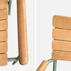 Chaise De Jardin Bois Et Aluminium, Empilables (lot De 2) -Meubles Boutique ecarmseggyx2 26b5b0af6e239865ba6564d836a9a20a