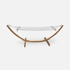 Hamac Sur Pieds En Bois, Toile En Coton Couleur : Blanc 10 Hamac Sur Pieds En Bois, Toile En Coton Couleur : Blanc -Meubles Boutique echammocknat 87a0cbd6df429686a3d0ac715c1478b7