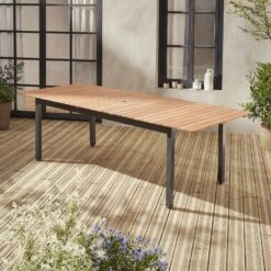 Table De Jardin Extensible Bois Et Aluminium 8 à 10 Places -Meubles Boutique ecxts250tblat 9e5d7a5f75b981839281800609ce65dc