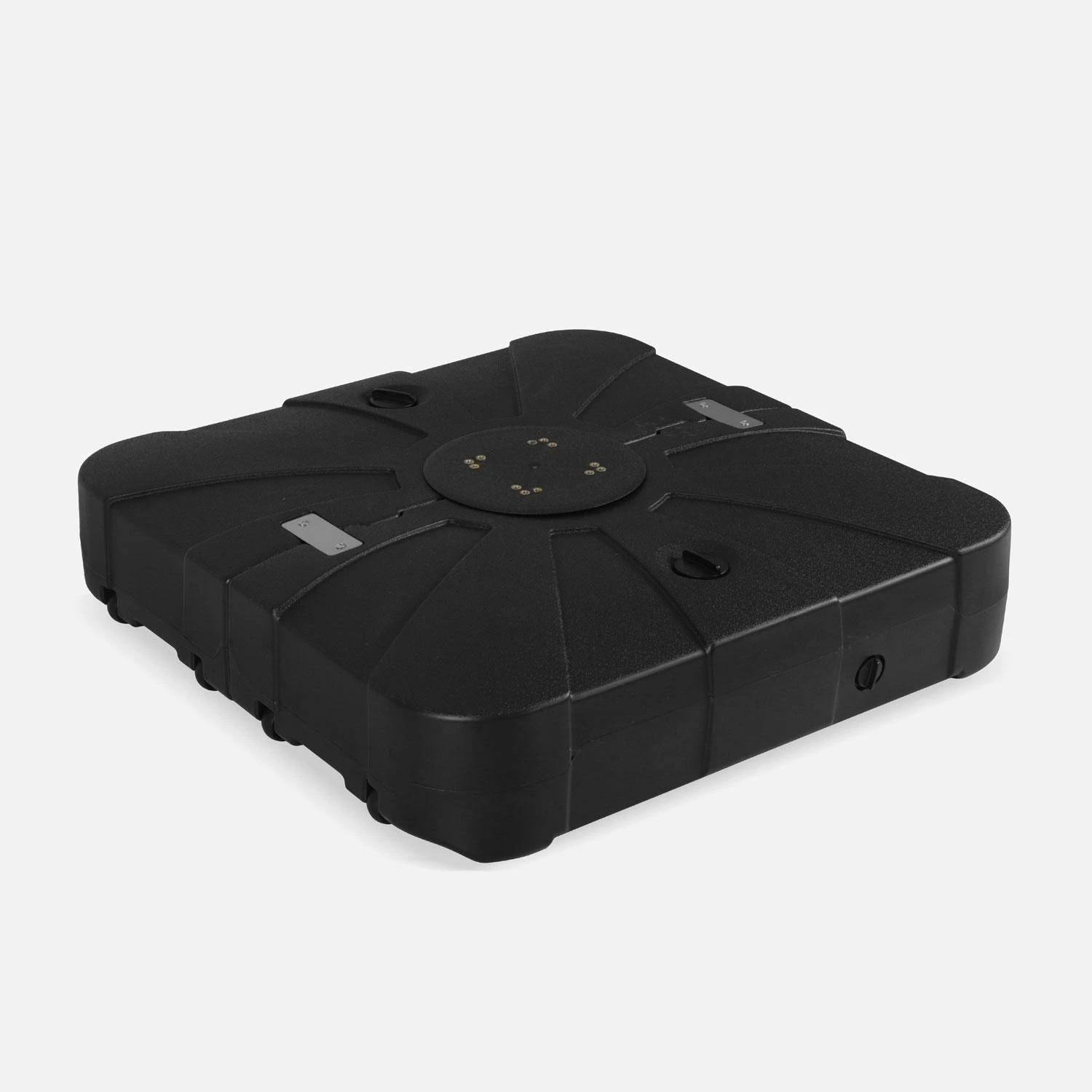 Pied Remplissable Parasol Déporté, 100L 1 Pied Remplissable Parasol Déporté, 100L