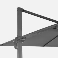 Parasol Déporté Rectangulaire 3x4m Couleur : Gris -Meubles Boutique hukd3x4gy 31f623068eaff068a31d183c3eab05ed