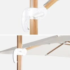 Parasol Déporté Rectangulaire 3x4m, Mât Effet Bois Couleur : Ecru 15 Parasol Déporté Rectangulaire 3x4m, Mât Effet Bois Couleur : Ecru -Meubles Boutique hukd3x4wdecru 758b2bc0227ecaa4c53d5475c5aea042