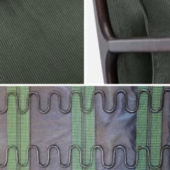 Fauteuil Scandinave Velours Côtelé Et Bois D'hévéa Wengé -Meubles Boutique iacscadwlcrgre a7f496b4e1a9e5d50b30194c1aacc942