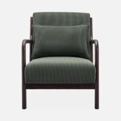 Fauteuil Scandinave Velours Côtelé Et Bois D'hévéa Wengé -Meubles Boutique iacscadwlcrgre b18986737e0b62b4dd86a5d895eb6143