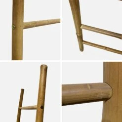 Echelle Décorative 6 Montants En Bambou - Fidji -Meubles Boutique ibamblad190nat a95c2f7534a88bf196d44a667889c939